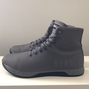 NoBull Hightop Dark Grey Black Trainer